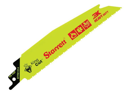 BTR61014-5 Bi-Metal King CutÈ Demolition Blade 152mm 10-14 TPI (Pack 5)