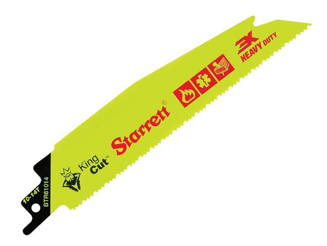 BTR61014-5 Bi-Metal King CutÈ Demolition Blade 152mm 10-14 TPI (Pack 5)