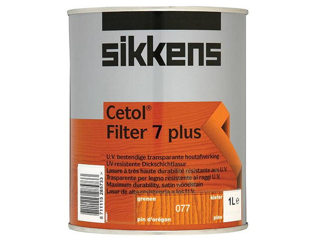 Sikkens Cetol Filter 7 Plus Translucent Woodstain Pine 1 Litre