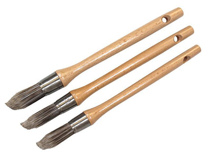 Pointed Brush Set, 3 Piece