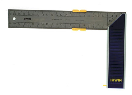 IRWIN Aluminium Try & Mitre Square 300Mm (12In)