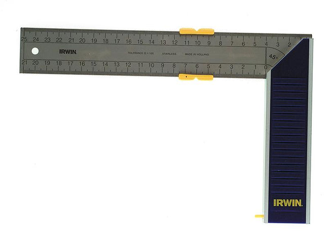 IRWIN Aluminium Try & Mitre Square 300Mm (12In)