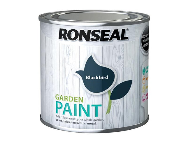 Ronseal Garden Paint Black Bird 250Ml