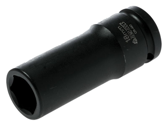 Teng Deep Impact Socket Hexagon 6 Point 1/2In Drive 18Mm