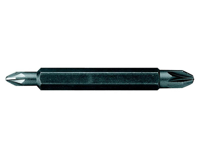 Stanley Tools Double Ended 1 & 2Pt Pozi Bit (Box Of 10)