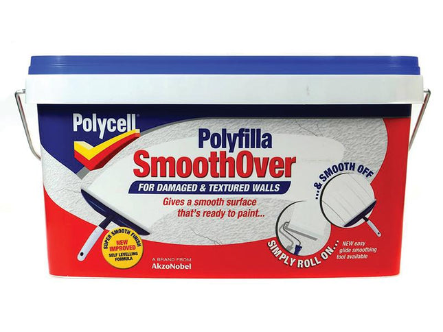 Polycell Smoothover Damaged / Textured Walls 5 Litre