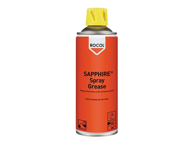 Rocol Sapphire Spray Grease 400Ml