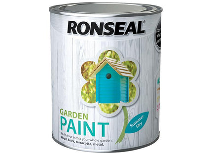 Ronseal Garden Paint Summer Sky 750Ml