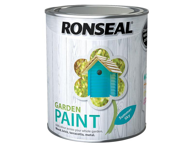 Ronseal Garden Paint Summer Sky 750Ml