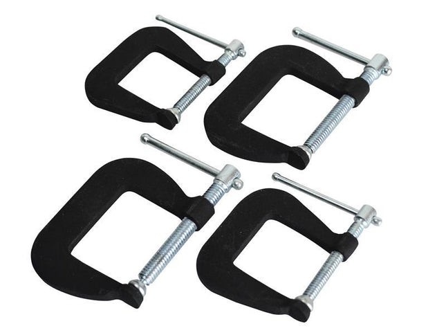 Faithfull Forged Mini Clamp Set, 4 Piece