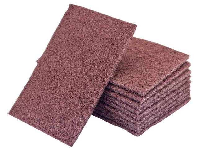 Flexipads World Class Hand Pads Maroon Standard Very Fine 150 X 223Mm (10)