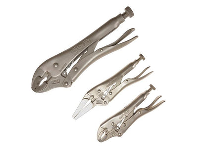 Irwin Vise-Grip Tvg73 Locking Plier Set, 3 Piece