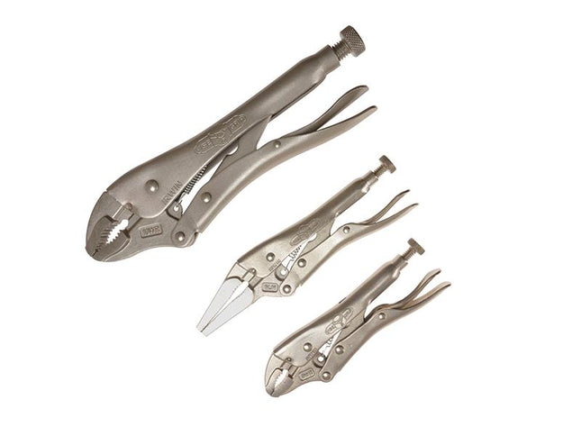 Irwin Vise-Grip Tvg73 Locking Plier Set, 3 Piece