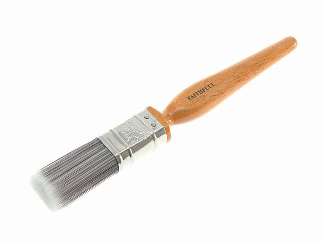 Faithfull Superflow Synthetic Paint Brush 25Mm (1In)