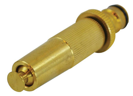 Faithfull Brass Adjustable Spray Nozzle 12.5Mm (1/2In)