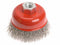 Faithfull Wire Cup Brush 80Mm X M14 X 2 Stainless Steel 0.30Mm