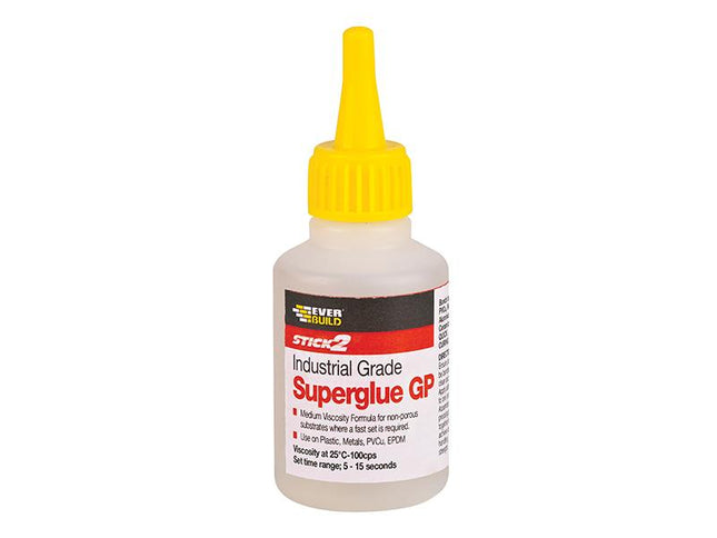 Everbuild Industrial Superglue General Purpose 50G