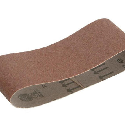 Faithfull Cloth Sanding Belt 533 X 75Mm 120G