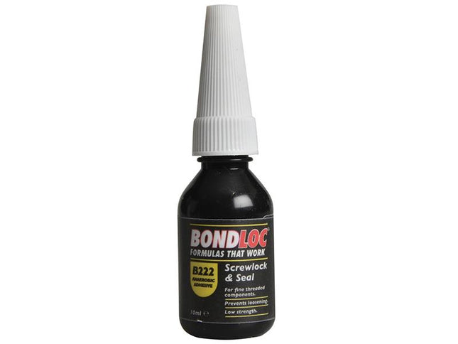 Bondloc B222 Screwlock Low Strength Threadlocker 10Ml