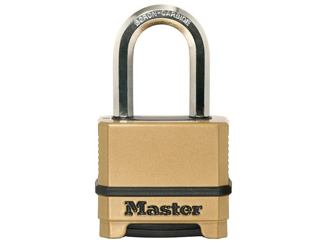 Master Lock Excell 4 Digit Combination 50Mm Padlock - 38Mm Shackle