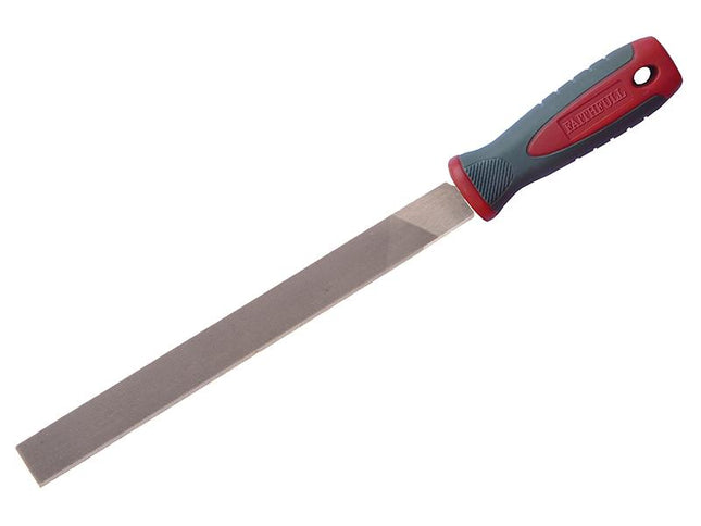 Faithfull Handled Hand Bastard Cut Engineers File 250Mm (10In)