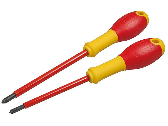 Stanley Tools Fatmax Insulated Borneo Phillips Screwdriver 2 Piece