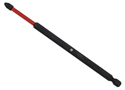 Forgefix ForgeFast Pozidriv Compatible Impact Bit PZ3 x 152mm (Card 1)
