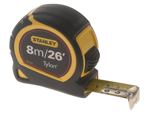 Stanley Tools Tylon Pocket Tape 8M/26Ft (Width 25Mm) Carded