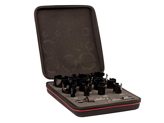 Starrett Kmp11021 Tct Multi Purpose Holesaw Kit 13 Piece