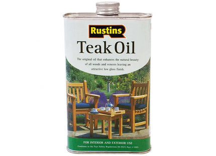 Rustins Teak Oil 2.5 Litre