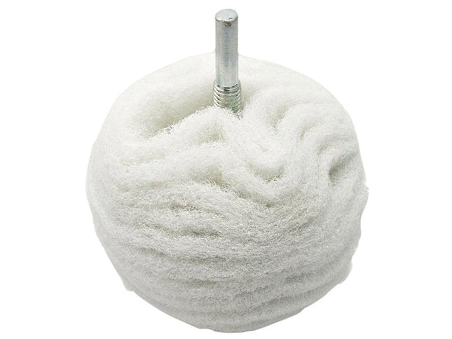 Flexipads World Class Scruff Ball 75Mm / 3In White Non-Scratch