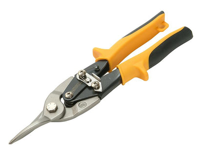Faithfull Yellow Compound Aviation Snips Straight Cut 250Mm (10In)