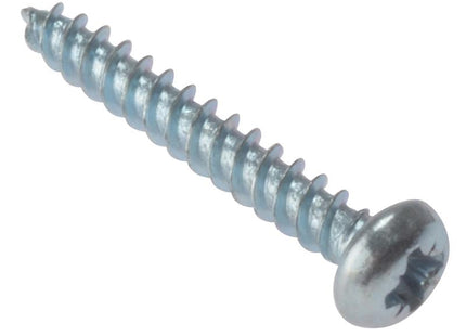 Forgefix General Purpose Pozi Screw Round Head Tt Zp 5/8In X 8 Box 200