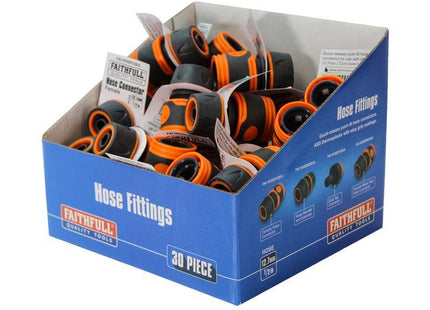 Faithfull Plastic Female Hose Connector (Box 30)