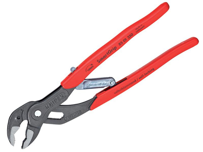 KNIPEX Smartgrip Water Pump Pliers Pvc Grip 250Mm - 32Mm Capacity