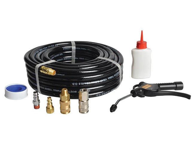 Bostitch Cpack15 15M Hose With Connectors & Oil