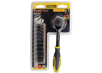 Stanley Tools Fatmax Rotator Socket Set Of 11 Metric 1/4In Drive