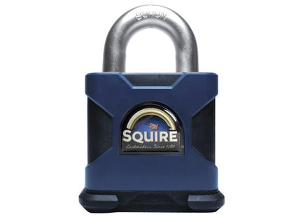 Henry Squire Ss80S Stronghold Solid Steel Padlock 80Mm Cen6 Boxed