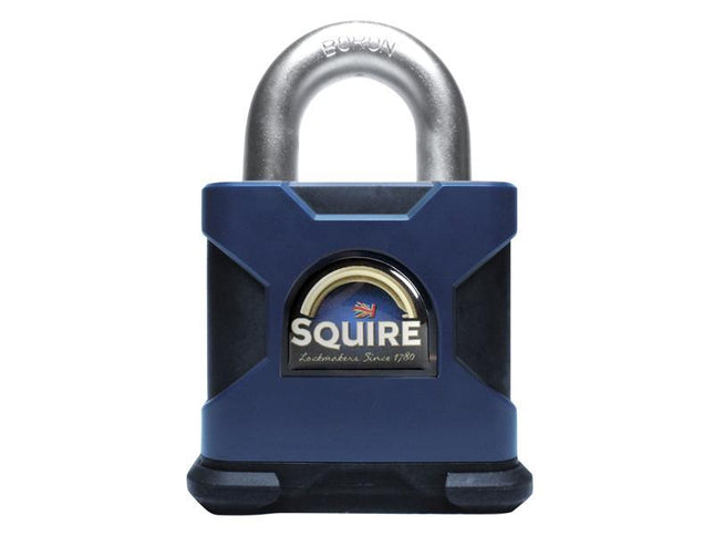 Henry Squire Ss80S Stronghold Solid Steel Padlock 80Mm Cen6 Boxed