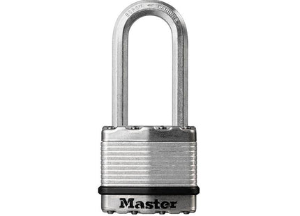 Master Lock Excell Laminated Steel 50Mm Padlock - 51Mm Shackle