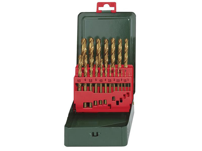 metabo Hss-Tin Drill Bit Set 19 Piece