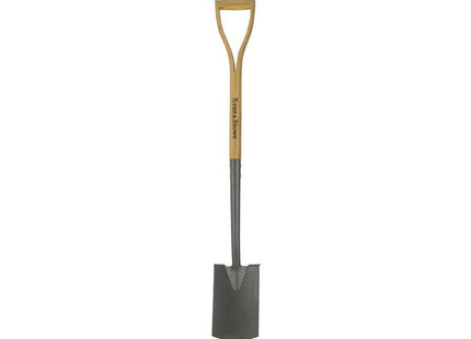 Kent & Stowe Carbon Steel Border Spade, FSC