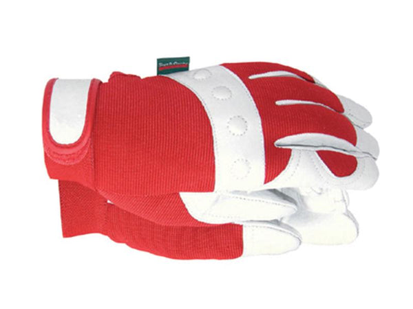 Town & Country Tgl104M Comfort Fit Red Gloves Ladies' - Medium