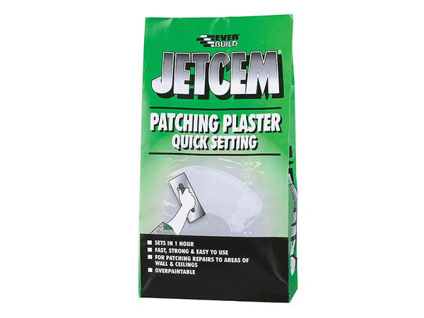 Everbuild Jetcem Quick Set Patching Plaster (Single 6Kg Pack)
