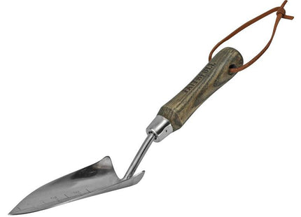 Faithfull Prestige Stainless Steel Potting Trowel Ash Handle