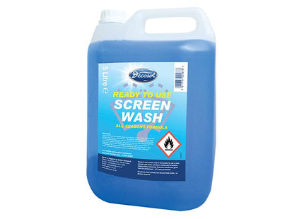 Decosol Ready Mixed Screenwash All Seasons Formula 5 Litre