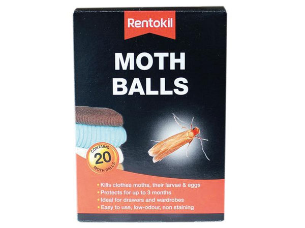 Rentokil Moth Balls Pack Of 20