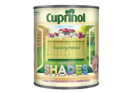 Cuprinol Garden Shades Dazzling Yellow 1 Litre