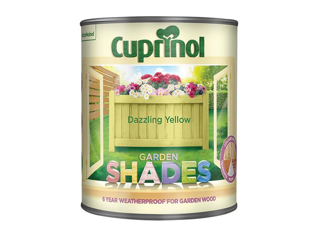 Cuprinol Garden Shades Dazzling Yellow 1 Litre