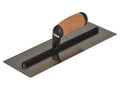 DEWALT 0.5mm FLEX Stainless Steel Flat Trowel, Leather Handle 14in